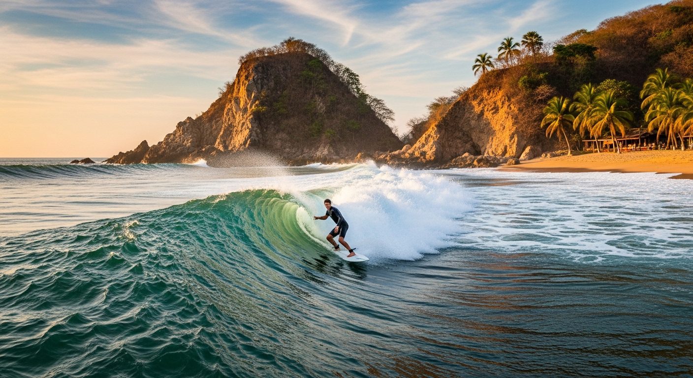 Playas de Puerto Escondido Oaxaca: Surf, Sol y Naturaleza