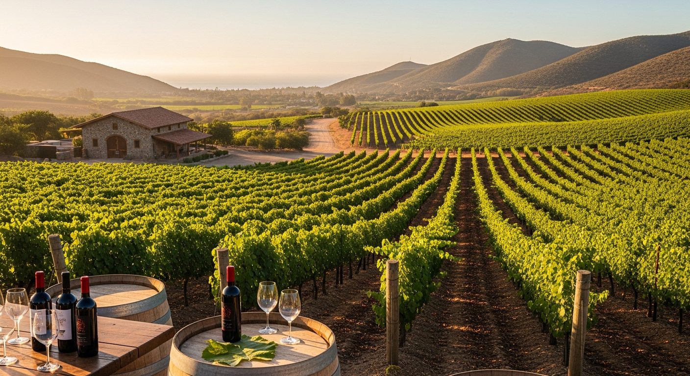 Baja California: ruta del vino en Valle de Guadalupe