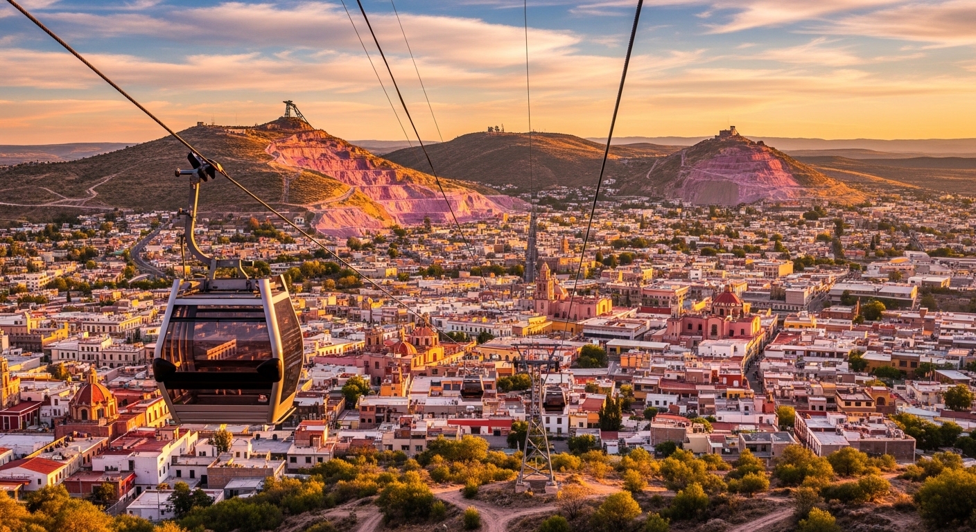 Zacatecas: descubre sus minas, cantera rosa y el teleférico panorámico