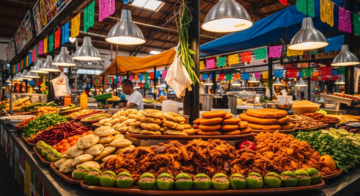 Ruta gastronómica por Mérida: mercados y restaurantes