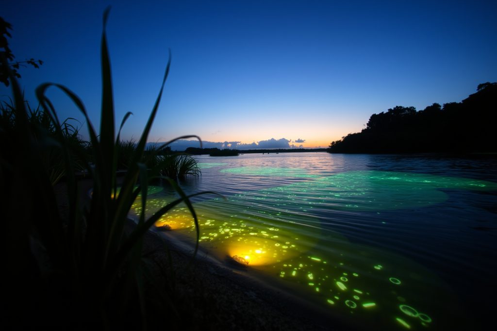 Puerto Escondido surf bioluminiscencia