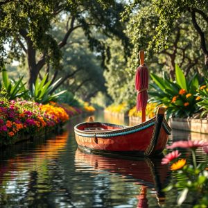 Xochimilco trajineras