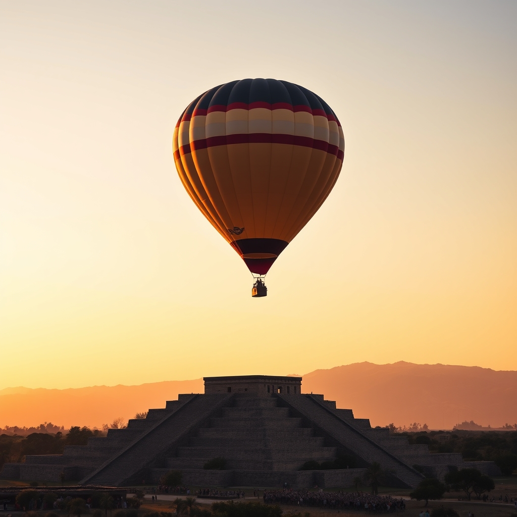 Vuelo en globo Teotihuacán: precios, horarios y qué esperar